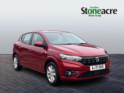 Used Dacia Sandero Comfort 99 HP (72 kW) 2022 Red Hatchback