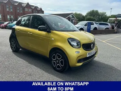 Used Smart ForFour Premium 90 HP (66 kW) 2015 Yellow Hatchback