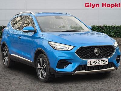 Used MG ZS Excite 106 HP (77 kW) 2022 Blue Hatchback