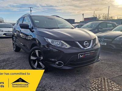 Used Nissan Qashqai N-TEC 2015 Black SUV