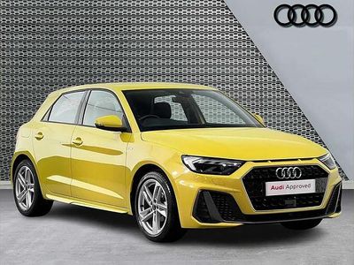 Used Audi A1 S-Line 94 HP (69 kW) 2023 Yellow SUV