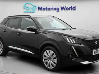 Used Peugeot e-2008 Premium 100 kW (136 HP) 2022 Black SUV