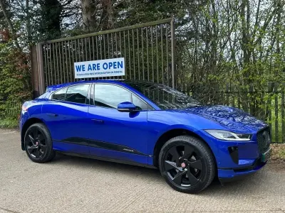 Begagnad Jaguar I-Pace SE 294 kW (400 HK) 2018 Blå SUV