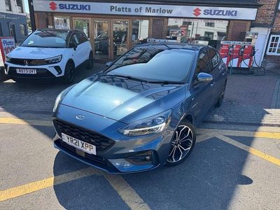 Używany Ford Focus ST-Line X 2021 Niebieski Hatchback