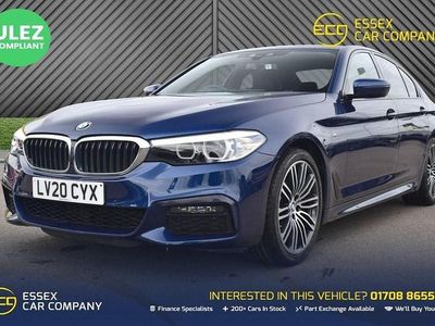 Used BMW 520 M Sport 184 HP (135 kW) 2020 Blue Sedan