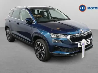 Gebraucht Skoda Karoq SE L 150 PS (110 kW) 2023 Blau SUV