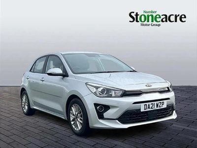 Used Kia Rio 99 HP (72 kW) 2021 Silver Hatchback