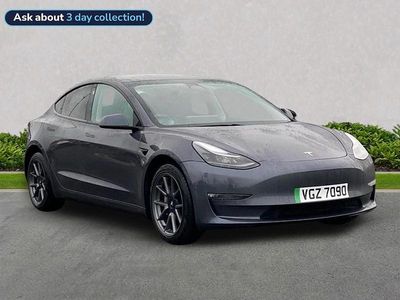 Grey Used 2022 Tesla Model 3 Sedan | £23,791 (Fair price)