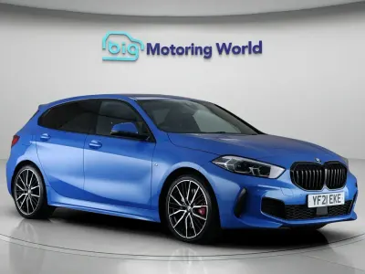 Used BMW 128 265 HP (194 kW) 2021 Blue Hatchback