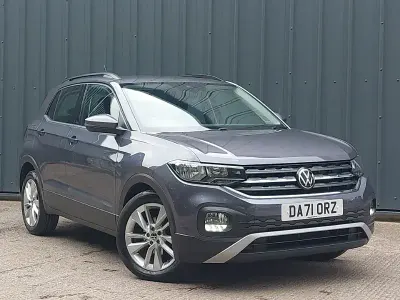 Used VW T-Cross SE 110 HP (80 kW) 2022 Grey SUV