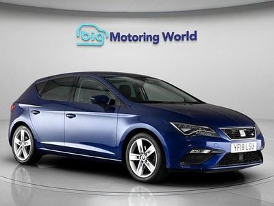 Used Seat Leon FR 125 HP (91 kW) 2018 Blue Hatchback