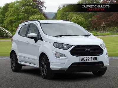 Used Ford Ecosport ST-Line 125 HP (91 kW) 2022 White SUV