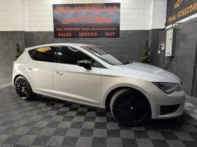 Used Seat Leon CUPRA 290 HP (213 kW) 2016 Silver Hatchback