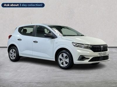 White Used 2022 Dacia Sandero Essentiel Hatchback | £9,649 (Good price)