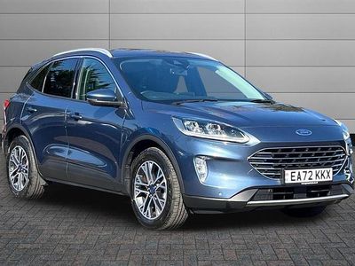 Used Ford Kuga Titanium 120 HP (88 kW) 2022 Chrome blue SUV