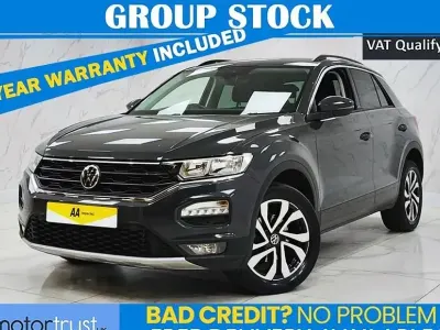 Usado VW T-Roc Active 110 CV (80 kW) 2022 Gris SUV