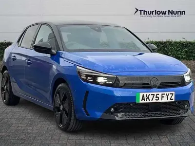 Used Vauxhall Corsa-e Ultimate 100 kW (136 HP) 2025 Blue Hatchback