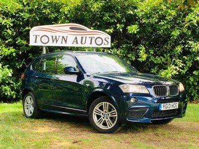 Blue Used 2013 BMW X3 M Sport SUV | £7,490 (Good price)