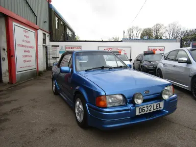 Used Ford Escort Cabriolet 1986 Blue Cabriolet