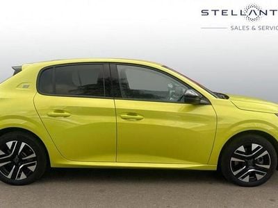 Yellow Used 2024 Peugeot e-208 Style Hatchback | £13,796 (Good price)