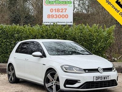 Used VW Golf VII R 300 HP (220 kW) 2019 White Hatchback