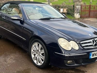 used Mercedes CLK350 Elegance 2dr Tip Automatic covertible cabriolet part exchange / finance