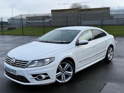 Used VW CC R-line 177 HP (130 kW) 2014 White Sedan