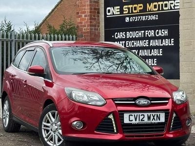 Used Ford Focus Titanium 125 HP (91 kW) 2012 Red Estate