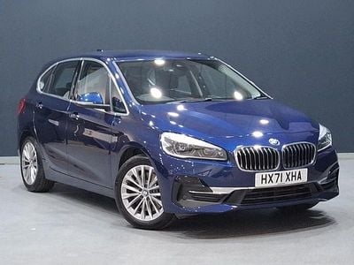 Used BMW 225 Luxury Line 220 HP (161 kW) 2021 Blue Hatchback
