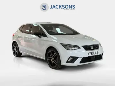 Used Seat Ibiza FR Sport 115 HP (84 kW) 2019 White Hatchback