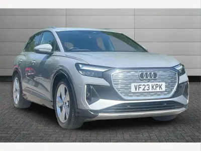 Used Audi Q4 e-tron S-Line 150 kW (204 HP) 2023 Grey SUV