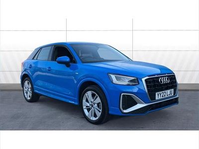 Used Audi Q2 S-Line 150 HP (110 kW) 2022 Blue SUV