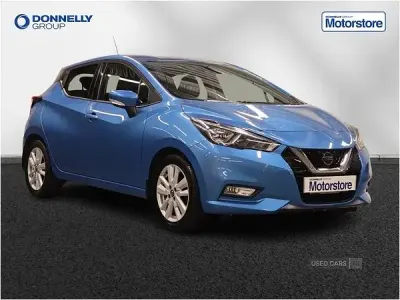 Usata Nissan Micra Acenta 2020 Blu Utilitaria