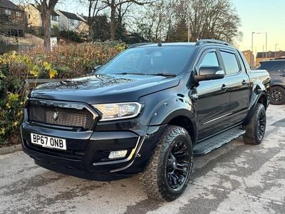 Black Used 2017 Ford Ranger Wildtrack Pickup | £26,000