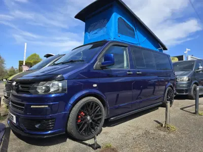 Used VW T5 SE 130 HP (95 kW) 2007 Blue Van