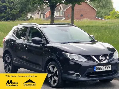 Used Nissan Qashqai N-TEC 2016 Black SUV