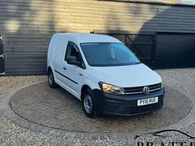 Used VW Caddy Startline 102 HP (75 kW) 2015 White MPV