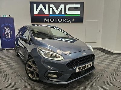 Second-hand Ford Fiesta ST-Line X 140 CP (102 kW) 2019 Albastru Hatchback