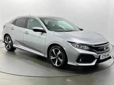 Used Honda Civic EX 126 HP (92 kW) 2019 Silver Hatchback