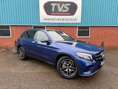 Used Mercedes GLC250 AMG Line Premium Plus 2018 Blue Estate