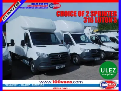 Used Mercedes Sprinter Progressive 160 HP (117 kW) 2022 White Van