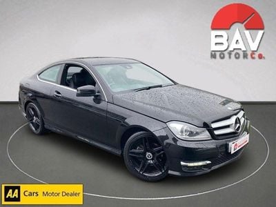 Used Mercedes C220 AMG 170 HP (125 kW) 2013 Black Coupe