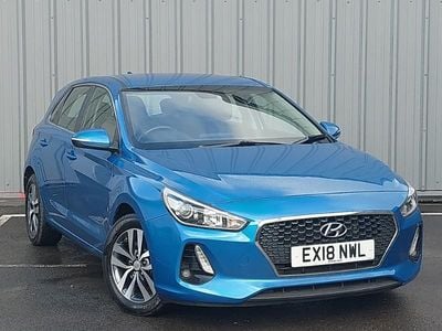 Blue Used 2018 Hyundai i30 SE Hatchback | £8,198 (Fair price)