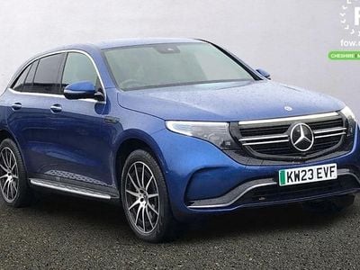 Blue Used 2022 Mercedes EQC400 AMG line SUV | £27,899 (Good price)