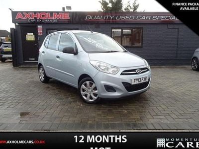 Silver Used 2013 Hyundai i10 Classic Hatchback | £2,995 (Fair price)