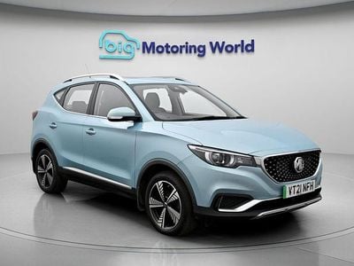 Used MG ZS Exclusive 105 kW (143 HP) 2021 Blue SUV