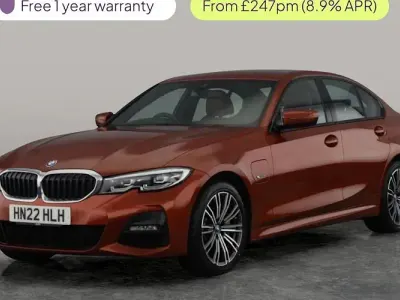 Used BMW 330e M Sport 292 HP (214 kW) 2022 Orange Sedan