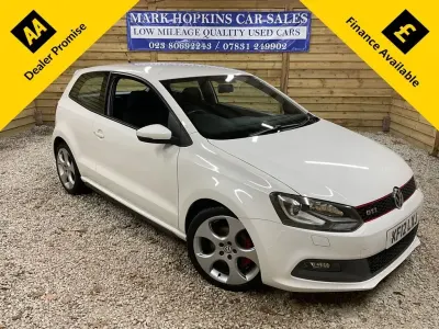 Begagnad VW Polo GTI 180 HK (132 kW) 2012 Vit Halvkombi