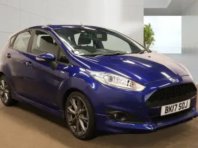 Used Ford Fiesta ST-Line 140 HP (102 kW) 2017 Blue Hatchback