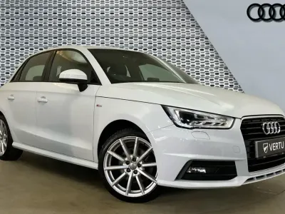 Used Audi A1 S-Line 125 HP (91 kW) 2016 White Hatchback